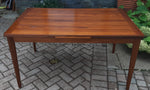 REFINISHED Danish MCM Teak Draw Leaf Table by Vejle Mobelfabrik 53