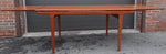 REFINISHED Danish MCM Teak Dining Table w 2 Leaves by Niels O. Moller, PERFECT, 63