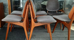 6 REFINISHED Danish MCM Teak Shield Back Chairs by Arne Hovmand-Olsen 3