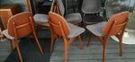 6 REFINISHED Danish MCM Teak Shield Back Chairs by Arne Hovmand-Olsen 5