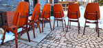 6 REFINISHED Danish MCM Teak Shield Back Chairs by Arne Hovmand-Olsen 1