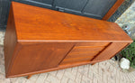 REFINISHED Danish MCM Teak Sideboard attributed to H.P. Hansen, 6 ft 8