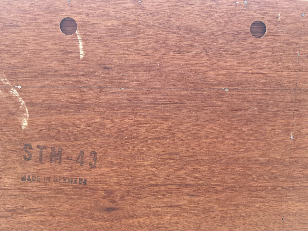 REFINISHED Danish MCM Teak Sideboard Credenza 78.5