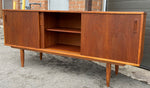 REFINISHED Danish Mid Century Modern Teak Sideboard Narrow, 71