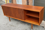 REFINISHED Danish Mid Century Modern Teak Sideboard Narrow, 71