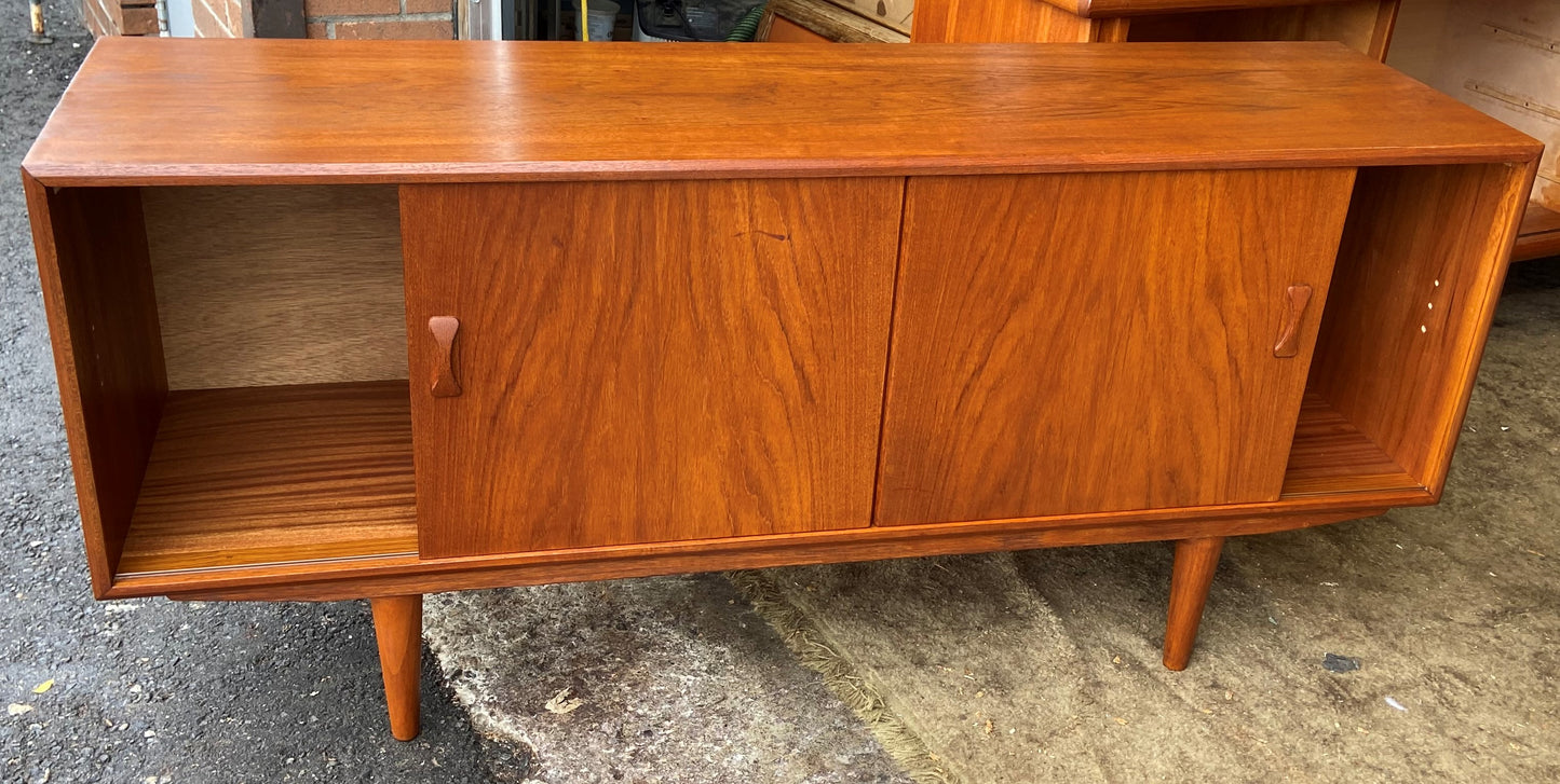 REFINISHED Danish MCM Teak Sideboard by IB Kofod-Larsen for Clausen and Son