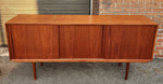 REFINISHED Danish Mid Century Modern Teak Sideboard by STM, Narrow 68.5