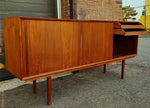REFINISHED Danish Mid Century Modern Teak Sideboard by STM, Narrow 68.5
