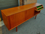 REFINISHED Danish Mid Century Modern Teak Sideboard by STM, Narrow 68.5