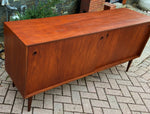 REFINISHED Danish MCM Teak Sideboard Credenza 6 ft, PERFECT 3