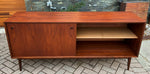 REFINISHED Danish MCM Teak Sideboard Credenza 6 ft, PERFECT 5