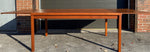 REFINISHED Danish Mid Century Modern Teak Draw Leaf Table 65