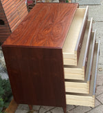 RESTORED Danish MCM Rosewood Dresser & Mirror 4