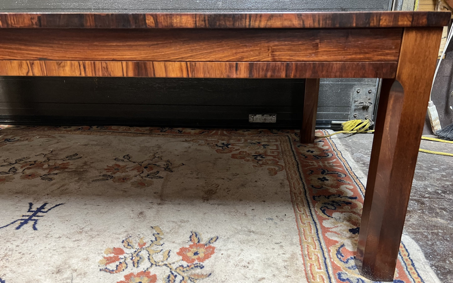 REFINISHED Danish Mid Century Modern Rosewood Coffee Table, Large