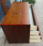 REFINISHED Danish MCM Rosewood Dresser & Mirror, PERFECT 6