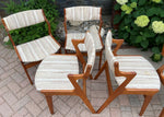RESTORED 6 Danish Mid Century Modern Teak Armchairs by Dyrlund 2