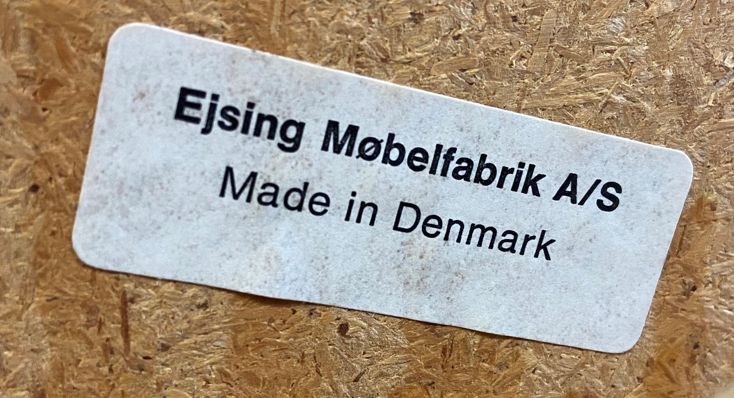 REFINISHED Danish Mid Century Modern Teak Desk Free Standing