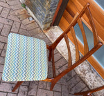 4 REFINISHED Danish Mid Century Modern Ladder-Back Teak Chairs 7