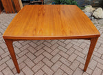 Danish Mid Century Modern Teak Table & 4 Teak Chairs by Erik Buch 5