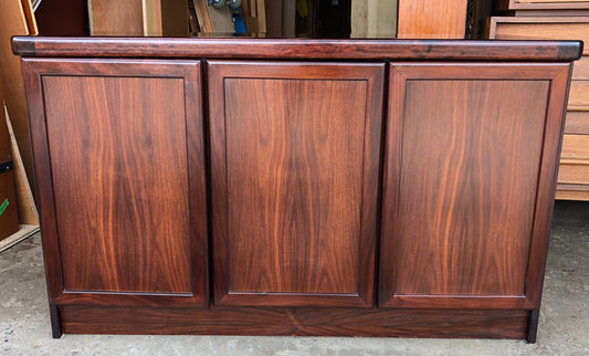 Danish Modern Rosewood Buffet or TV Media Console by Christian Linneberg 50" - Mid Century Modern Toronto