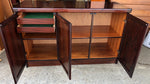 Danish Modern Rosewood Buffet or TV Media Console by Christian Linneberg 50