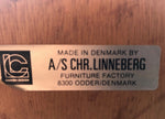 Danish Modern Rosewood Buffet or TV Media Console by Christian Linneberg 50