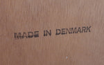 RESTORED Danish MCM Rosewood Bar Display Bookcase, narrow 34