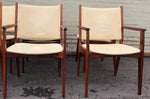 6 Danish MCM Brazilian Rosewood Chairs by Johannes Andersen RESTORED (2 arm, 4 side) - Mid Century Modern Toronto 5