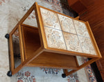 Restored Danish MCM teak bar cart with tile top, perfect - Mid Century Modern Toronto 4