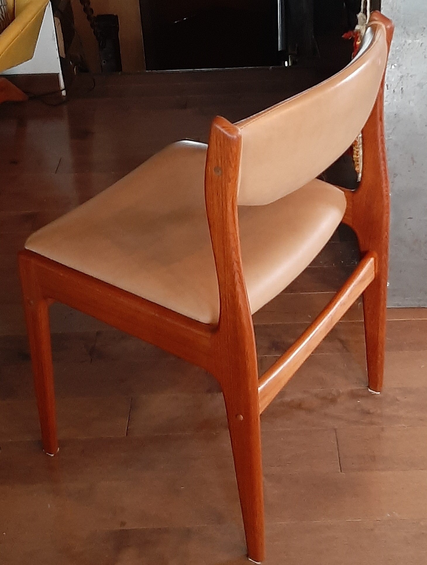 6 Danish MCM Teak Chairs  RESTORED, perfect, each $229 only - Mid Century Modern Toronto