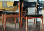 4 Danish MCM Chairs w floating seats by Erik Buch RESTORED, perfect - Mid Century Modern Toronto 4