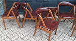 6 RESTORED MCM Kai Kristiansen Teak Chairs Model 31, PERFECT, each $399 - Mid Century Modern Toronto 3