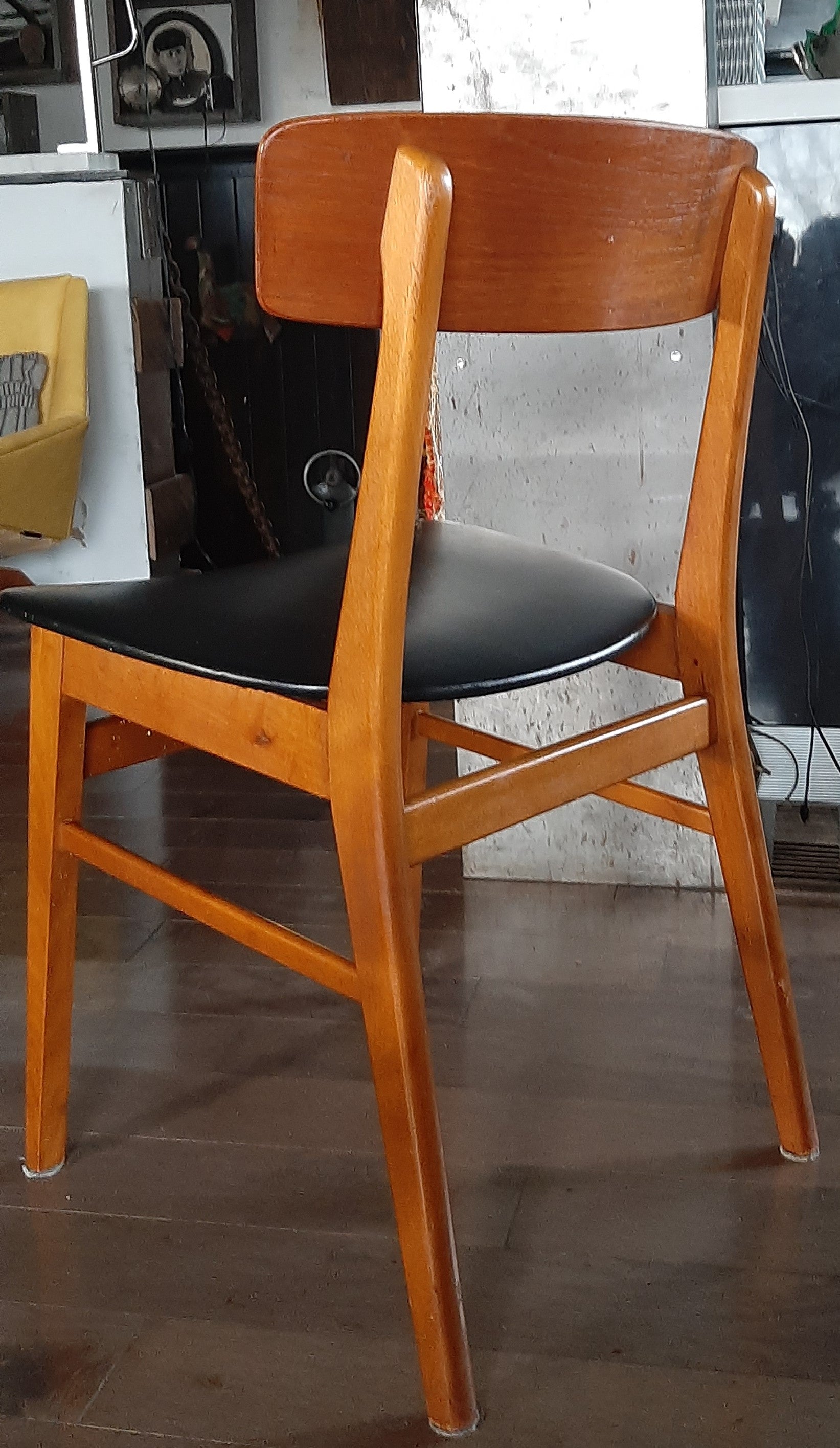 Single Danish MCM Teak Chair - Mid Century Modern Toronto