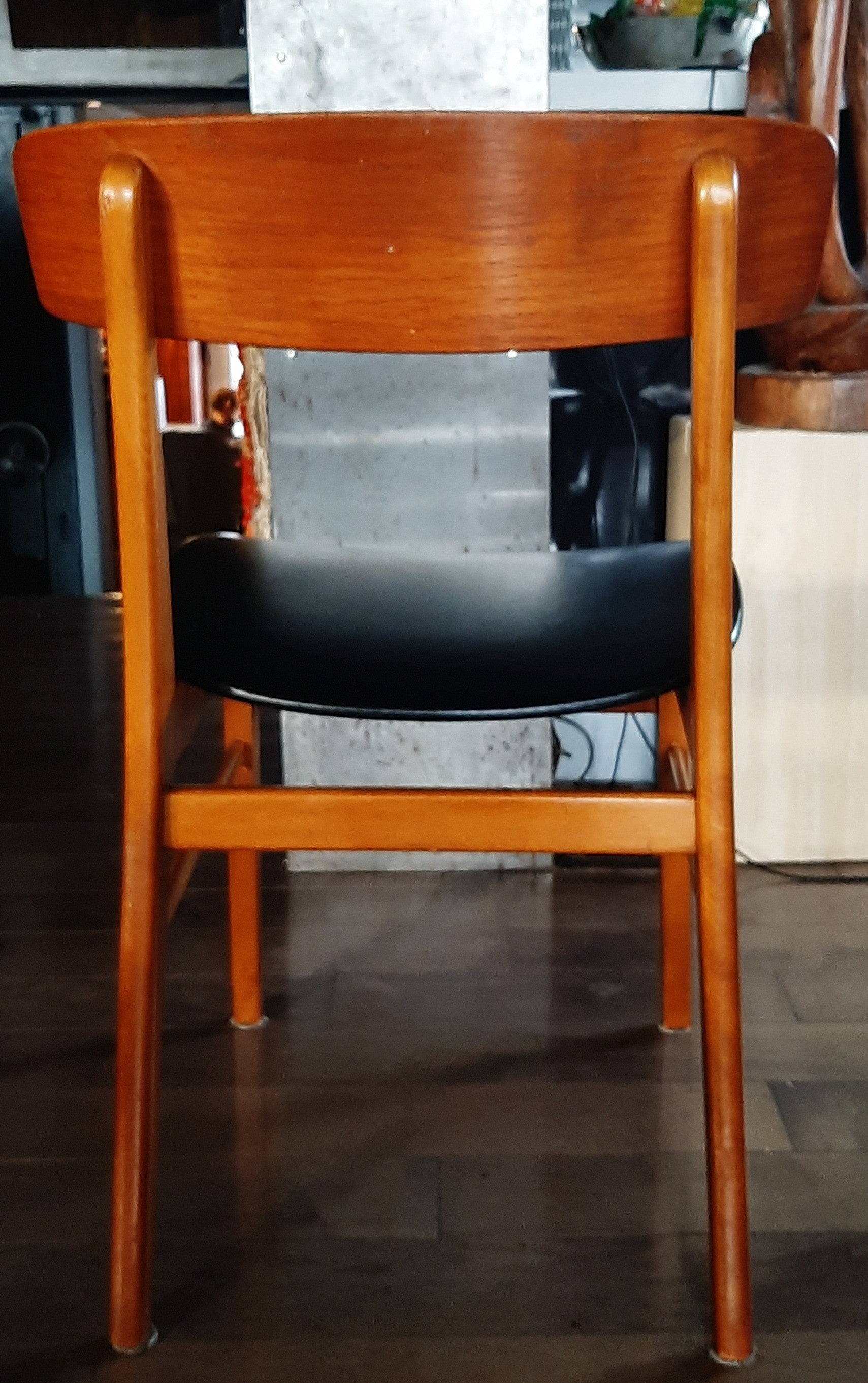 Single Danish MCM Teak Chair - Mid Century Modern Toronto