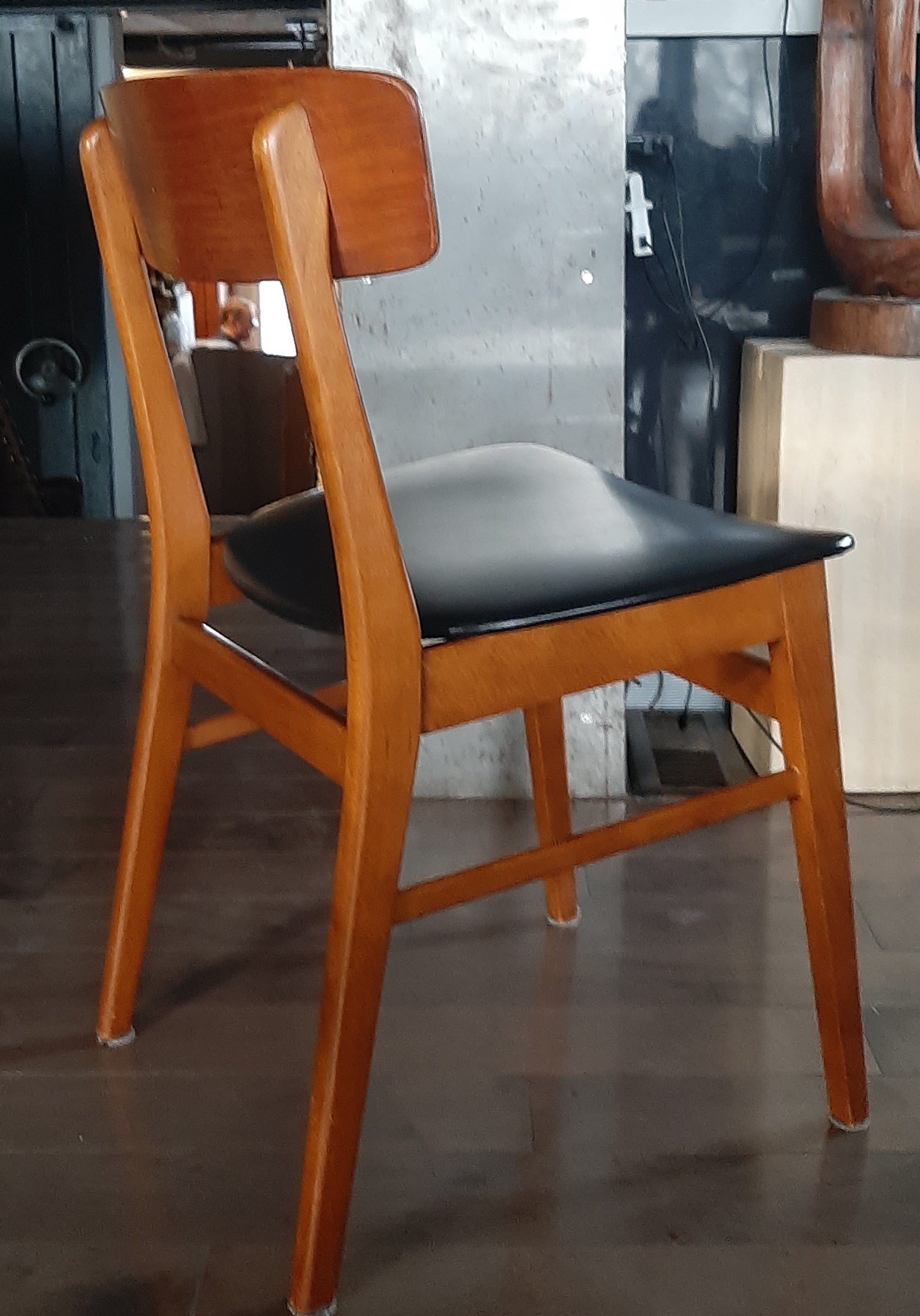 Single Danish MCM Teak Chair - Mid Century Modern Toronto