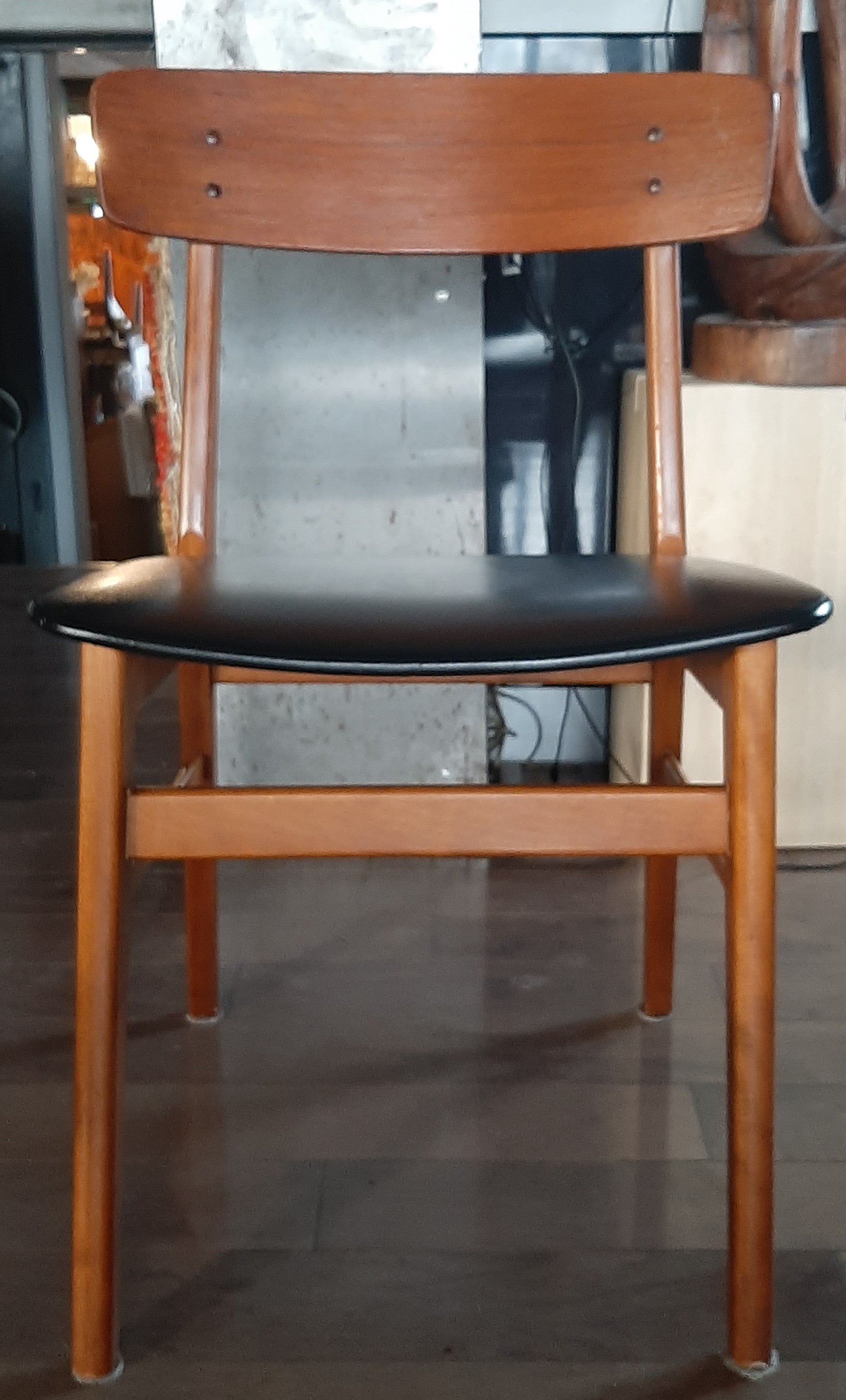 Single Danish MCM Teak Chair - Mid Century Modern Toronto