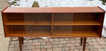 REFINISHED Danish MCM Teak Display Bookcase 68