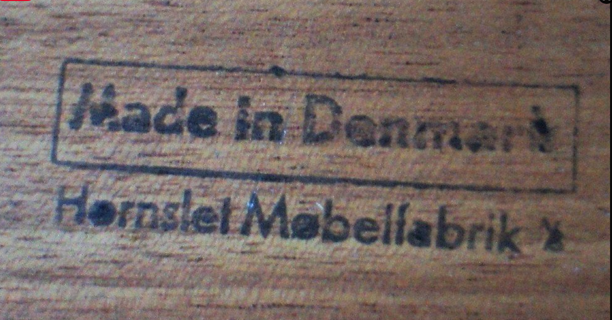 REFINISHED Danish Mid Century Modern Teak Table 47