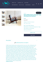 REFINISHED REUPHOLSTERED Danish Mid-Century Modern Teak Lounge Chair by Komfort, Perfect 11