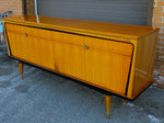 Exquisite French Mid Century Modern Sideboard Buffet Large 94.5
