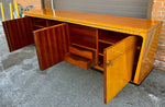 Exquisite French Mid Century Modern Sideboard Buffet Large 94.5