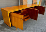 Exquisite French Mid Century Modern Sideboard Buffet Large 94.5