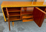 Exquisite French Mid Century Modern Sideboard Buffet Large 94.5
