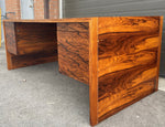 REFINISHED MCM rosewood executive desk by Leif Jacobsen 2