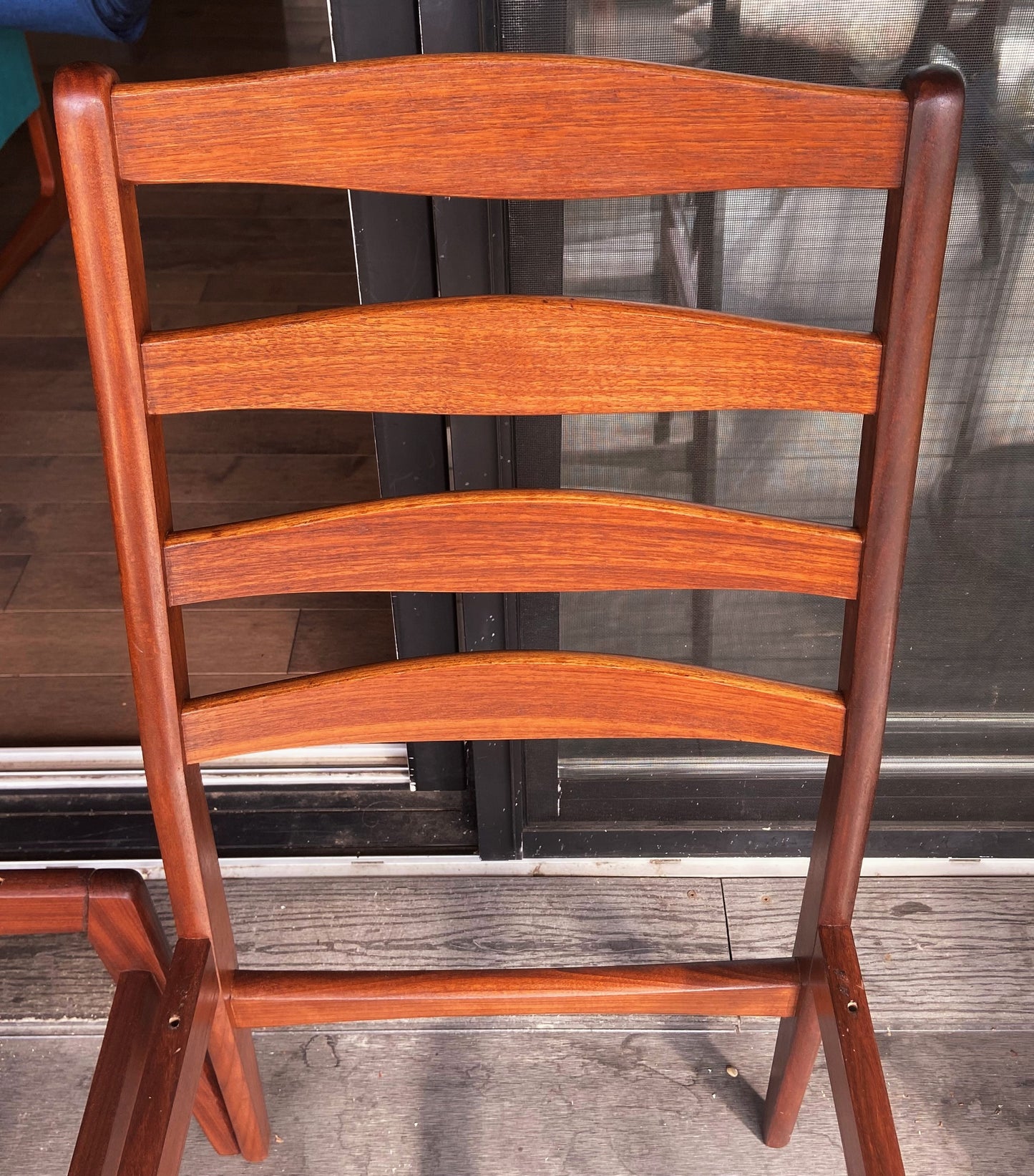 6 REFINISHED Danish Mid Century Modern Teak Chairs by Frem Rojle w NEW seats