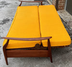 Deposit for REFINISHED Mid Century Modern Solid Walnut Sofa - Bed will get NEW CUSHIONS 14