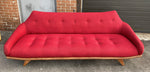 RESTORED Mid Century Modern A. Pearsall Style Gondola Sofa & Lounge Chair 3