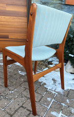 8 RESTORED Danish Mid Century Modern Teak Chairs by J. Andersen 9