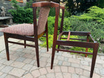5 REFINISHED Danish MCM Rosewood Chairs by Erik Buch REUPHOLSTERED 6