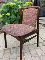 5 REFINISHED Danish MCM Rosewood Chairs by Erik Buch REUPHOLSTERED 8